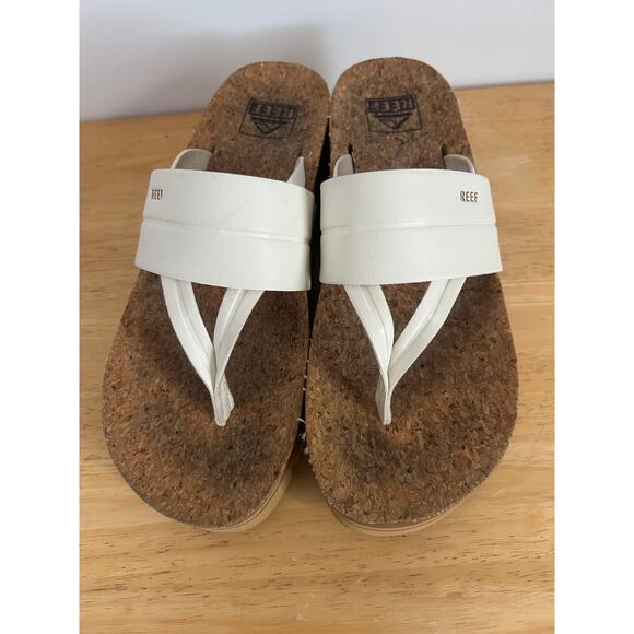 Reef Vista Higher Savanah Sandals - Whisper White - Size 7 - Picture 7 of 15